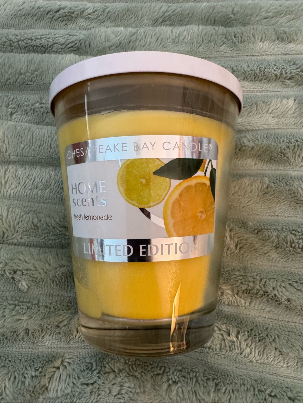Chesapeake Bay Home Scents Fresh Lemonade Candle - Yellow